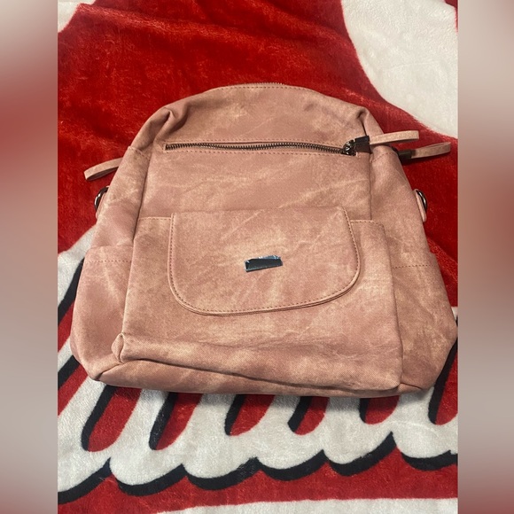 Pink Canvas Backpack - Picture 2 of 11